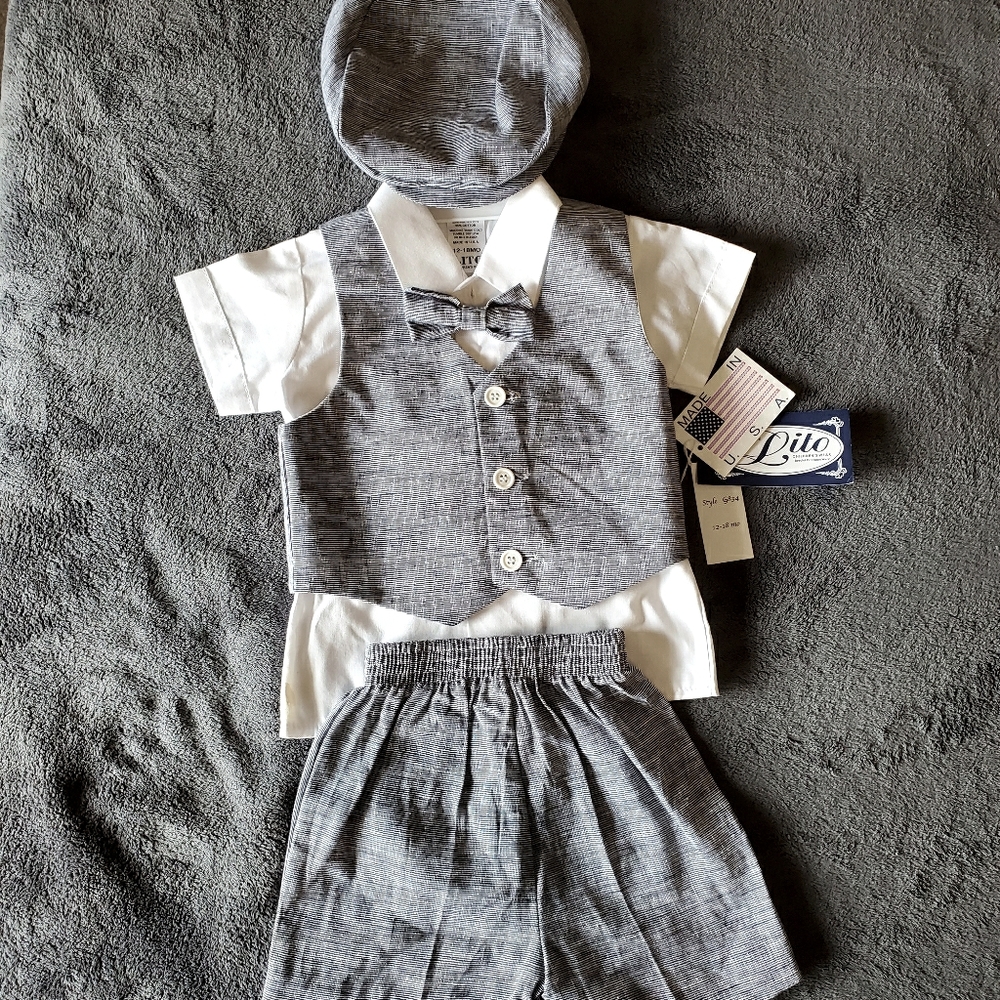 Birthday/Christening/Holiday boys suite set